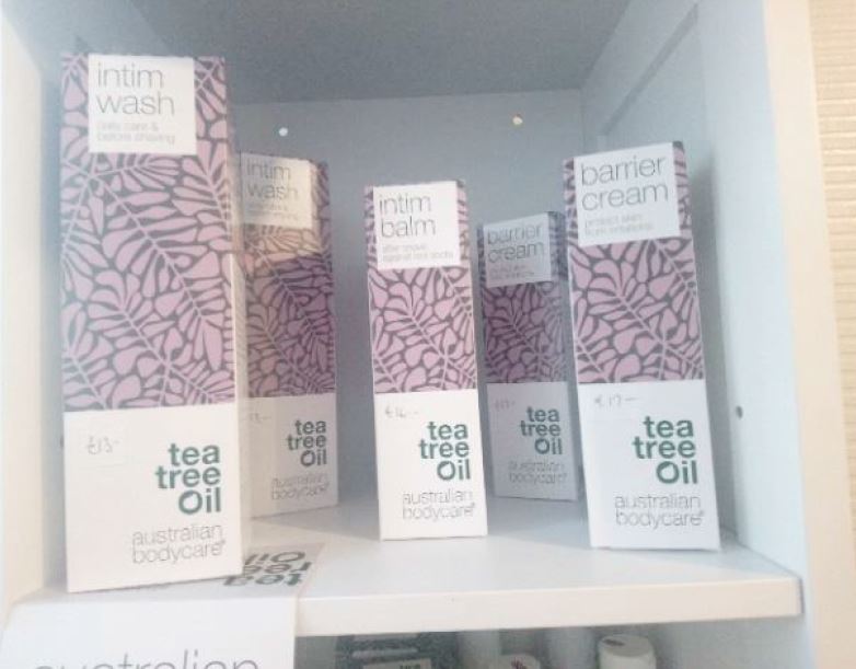 Photograph of Intim range of products